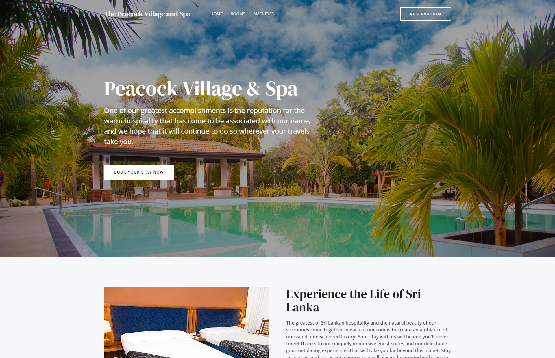 THE PEACOCK VILLAGE SPA